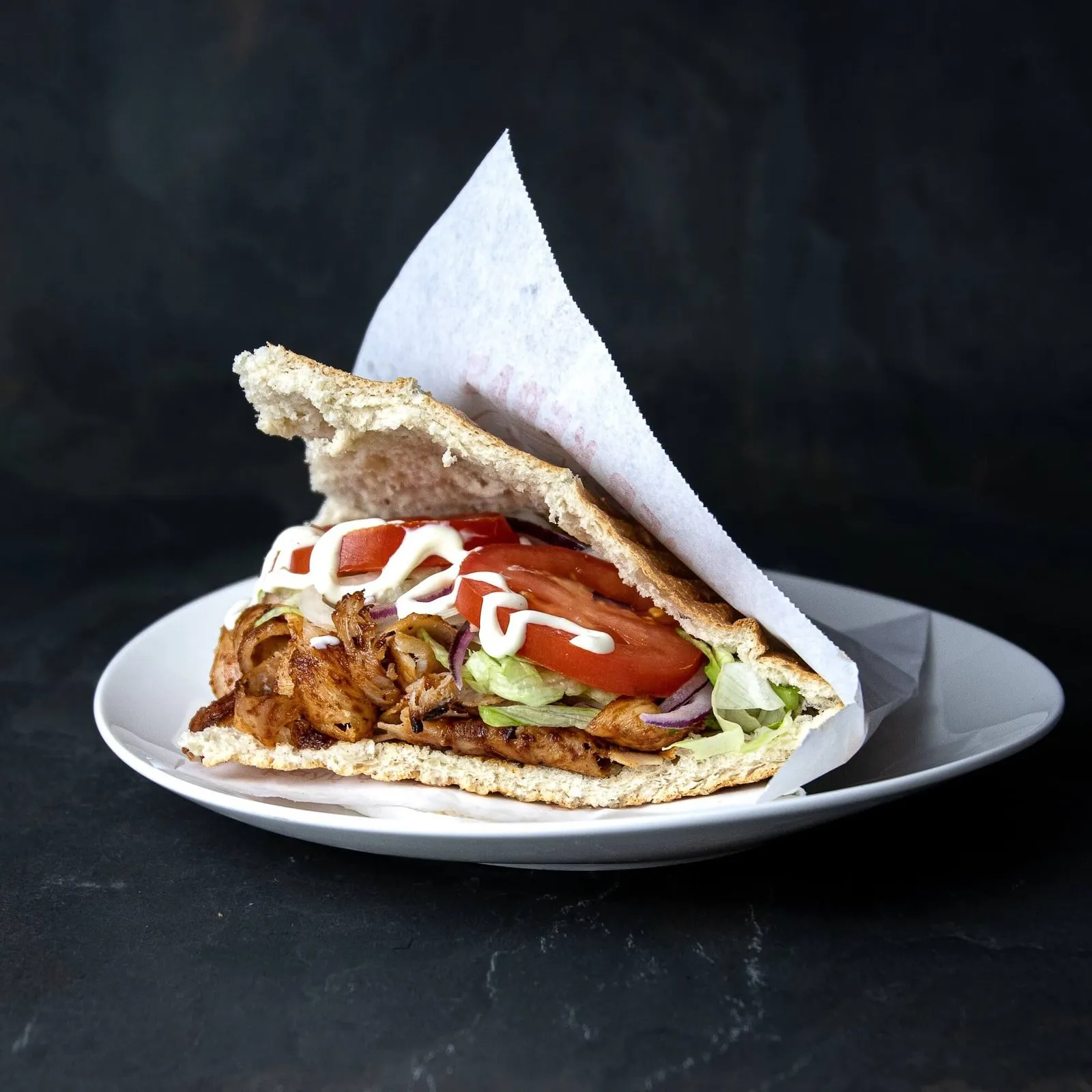 Berliner Döner Kebab mit frischem Putenfleisch